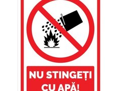 Indicator nu stinge cu apa